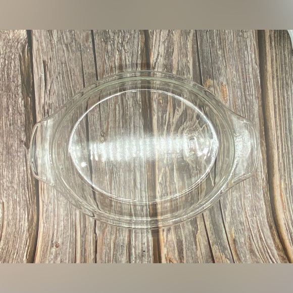 Vintage Anchor Hocking -  Fire King 1 1/2 Quart Oval Covered Meadow Green 433 - Picture 8 of 11